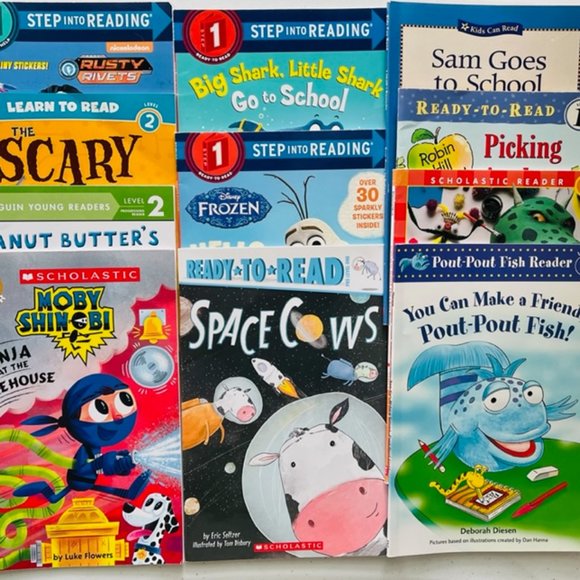 Other - Level 1 & 2 Early Readers 11 Book Bundle